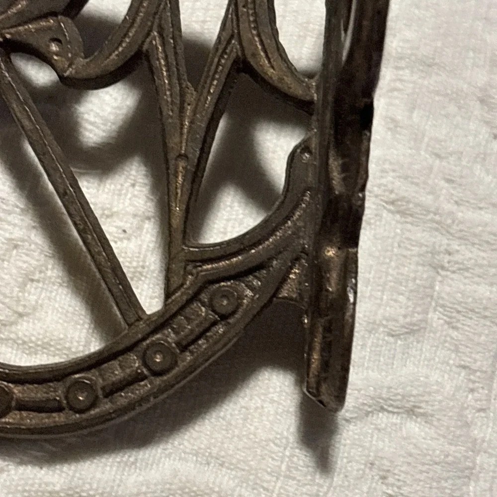 Old Coat Hook Bath Robe School House Farm Wardrobe Windsor Vintage Rustic Iron